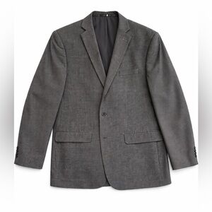 Van Heusen Flex Slim Fit Blazer Sport Coat – Gray Micro Check – Men’s 42R